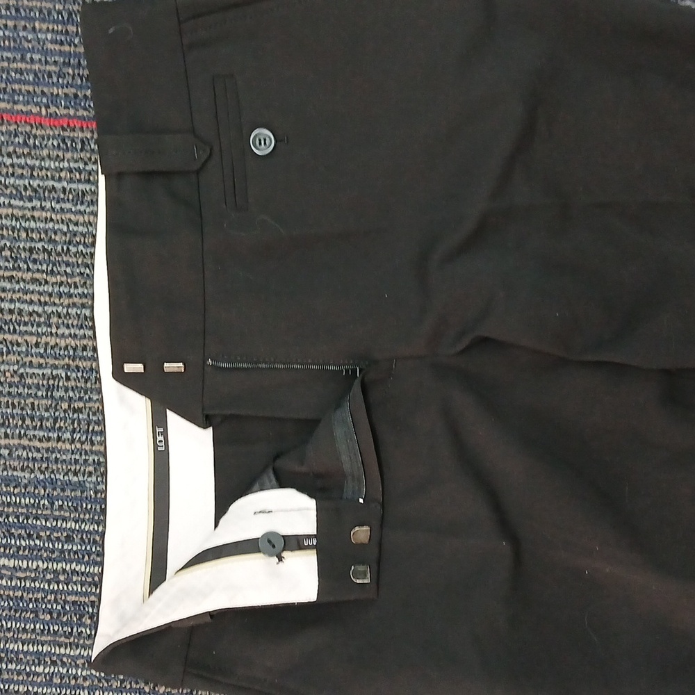 Ann Taylor LOFT Black Dress Pants Size 6 - Picture 2 of 4